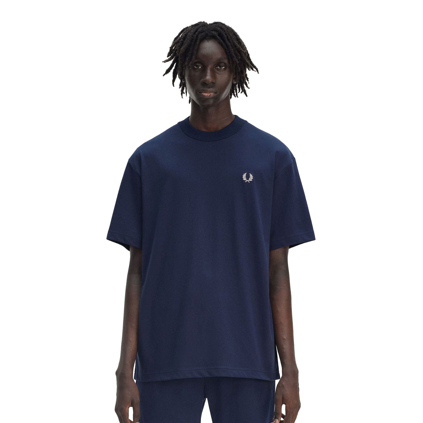 Fred Perry Embroidered T-Shirt Tennis Blue - M9826-X86