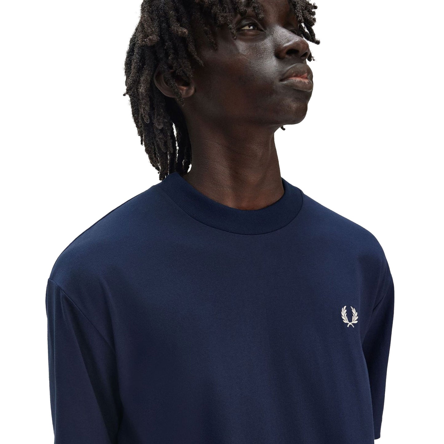 Fred Perry Embroidered T-Shirt Tennis Blue - M9826-X86