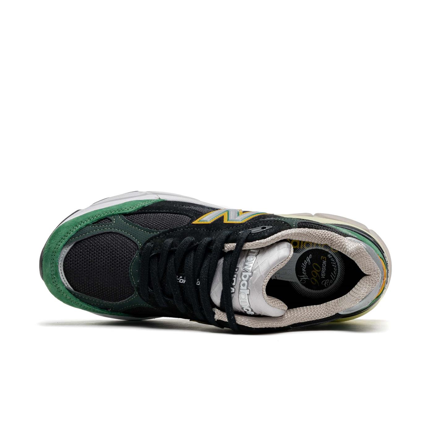 New Balance 990v3 Black/Green - M990CP3