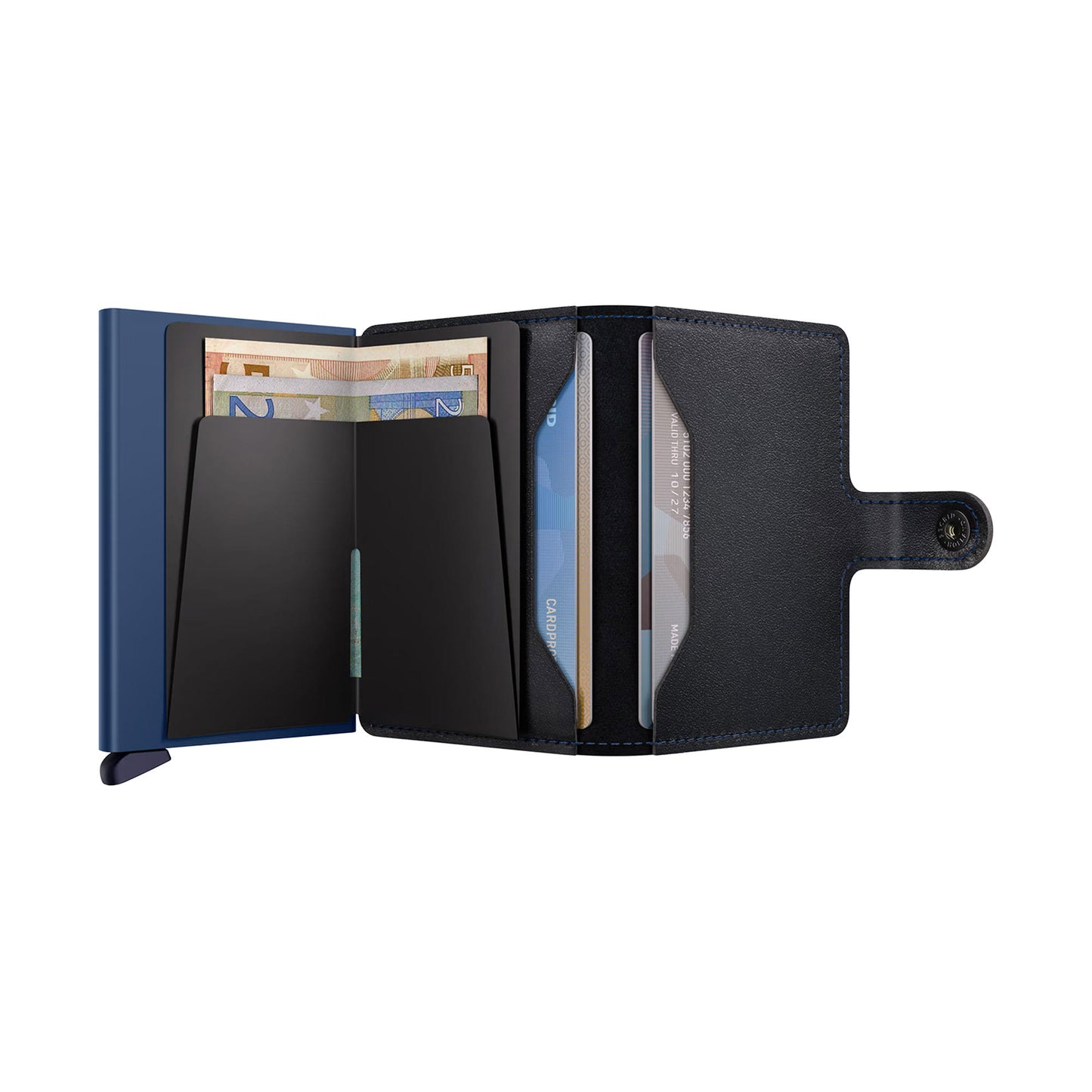 Secrid Miniwallet Original Black/Navy - MBLACKNAVY