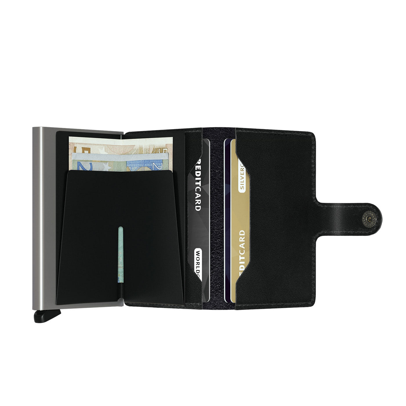 Secrid Miniwallet Original Black - MOBLACK