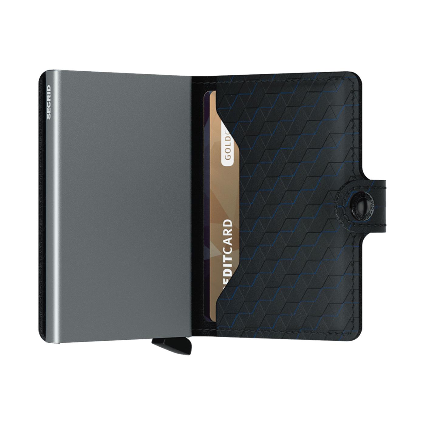 Secrid Miniwallet Optical Black/Titanium - MOPBLACKTITANIUM