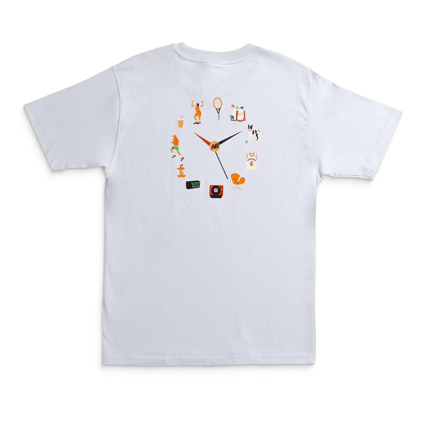 New Balance x Drake Cereal Clock Tee Ice Blue - MT51971-IB