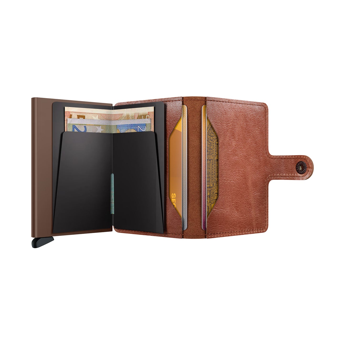 Secrid Miniwallet Vintage Cognac/Brown - MVCOGNACBROWN