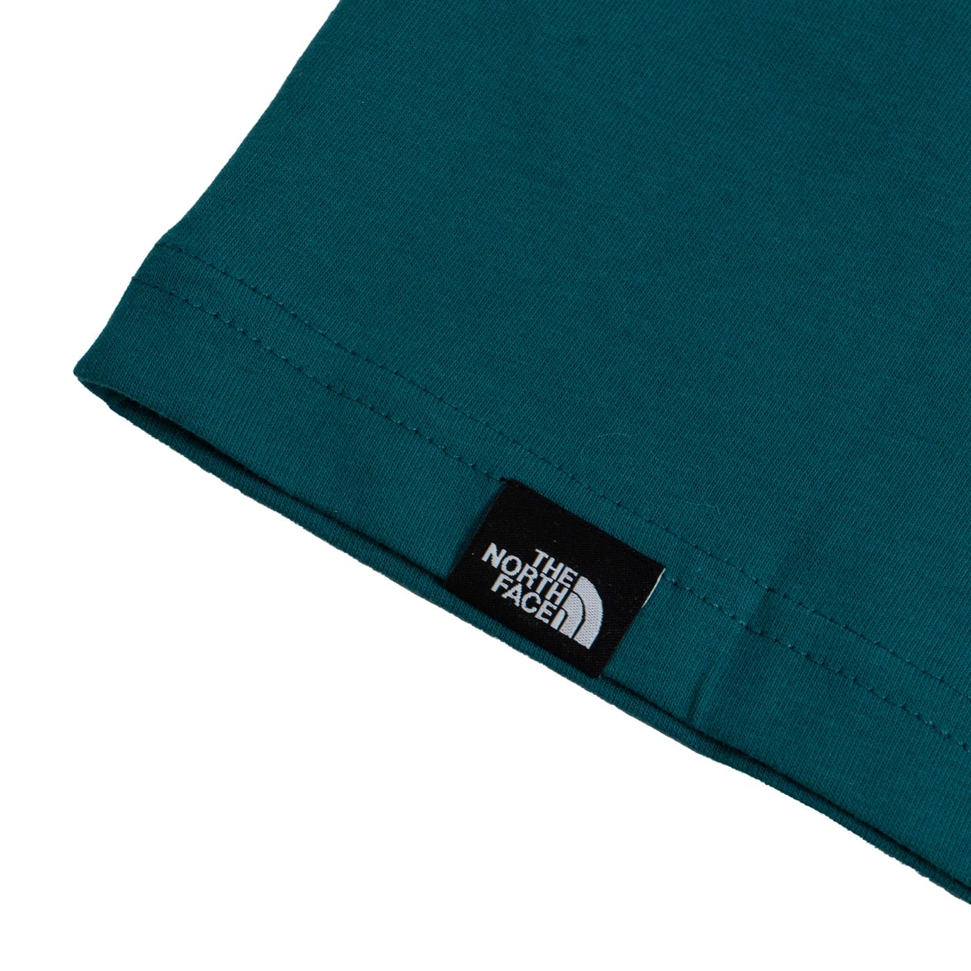 The North Face S/S Fine Tee Blue Coral - NF00CEQ5EFS1