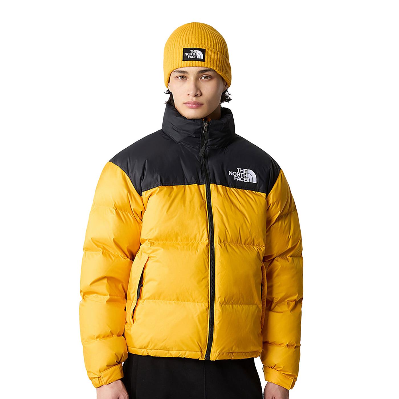 The North Face 1996 Retro Nuptse Jacket Summit Gold/Black - NF0A3C8DZU31