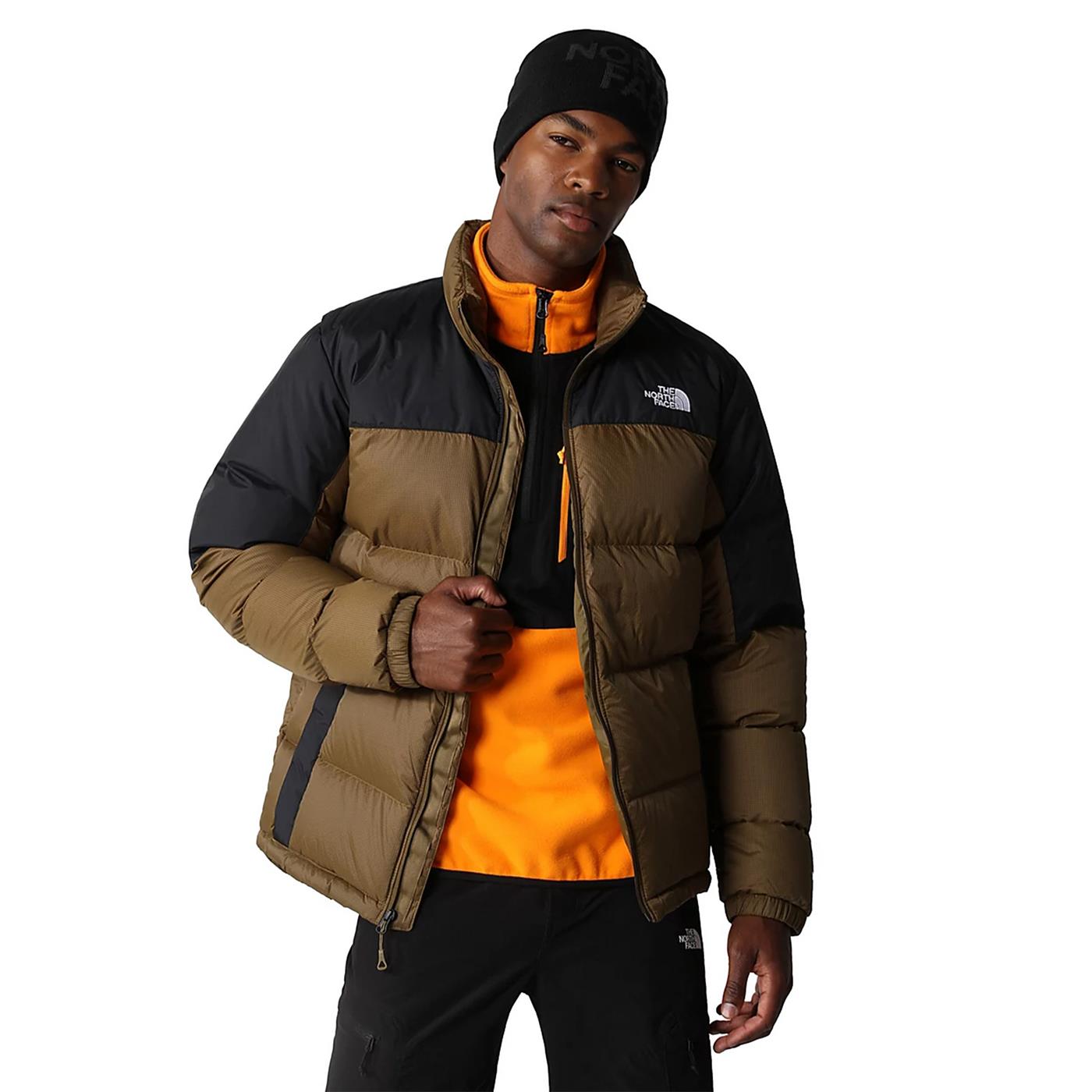 The North Face Diablo Down Jacket Military Olive/TNF Black - NF0A4M9JWMB1