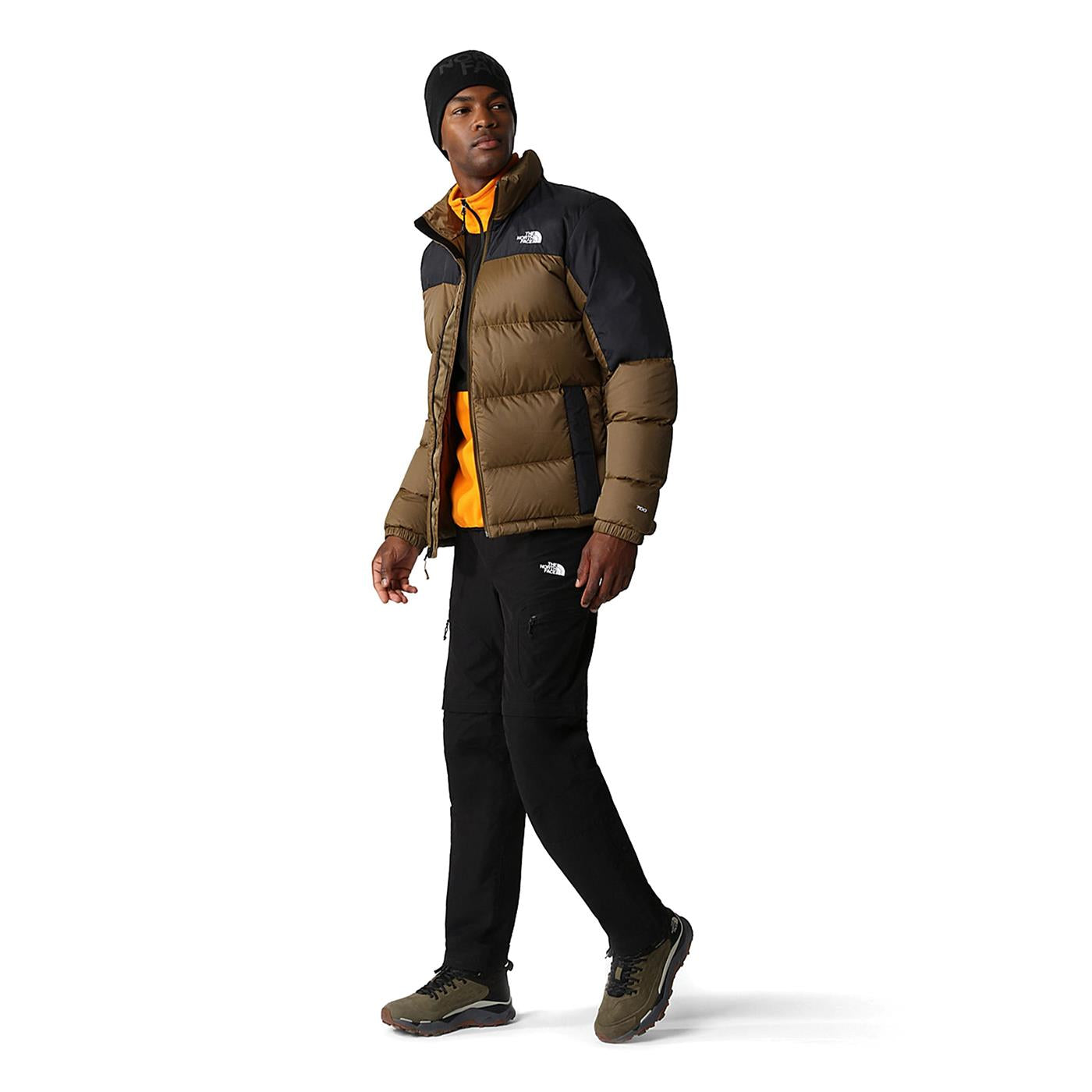 The North Face Diablo Down Jacket Military Olive/TNF Black - NF0A4M9JWMB1