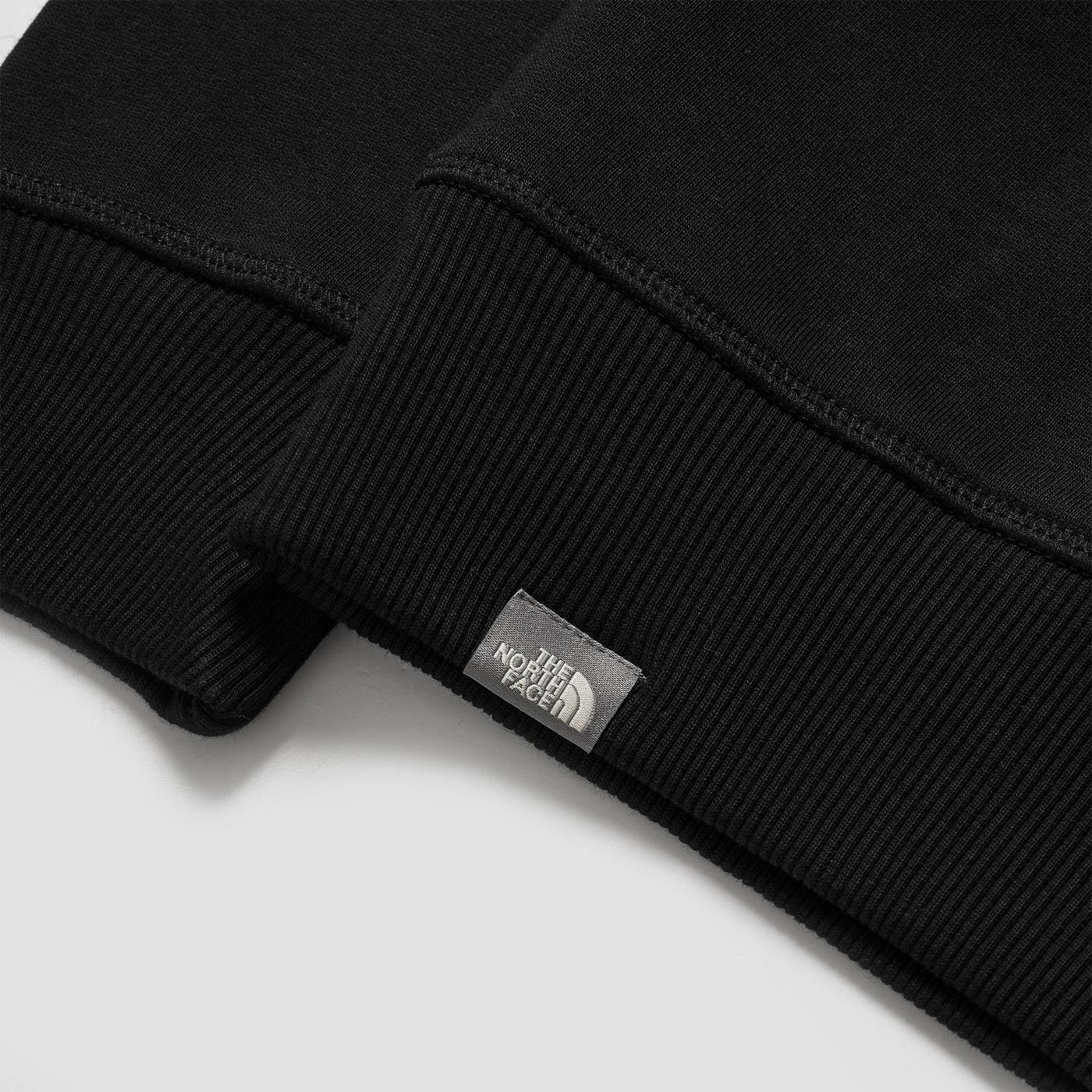 The North Face Drew Peak Crew Sweat TNF Black/TNF White - NF0A4SVRKY41