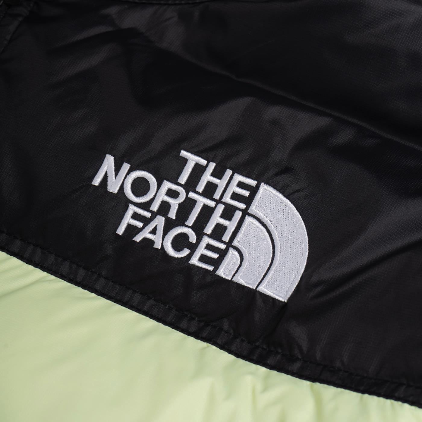 The North Face W Nuptse Short Jacket Lime Cream - NF0A5GGEN131