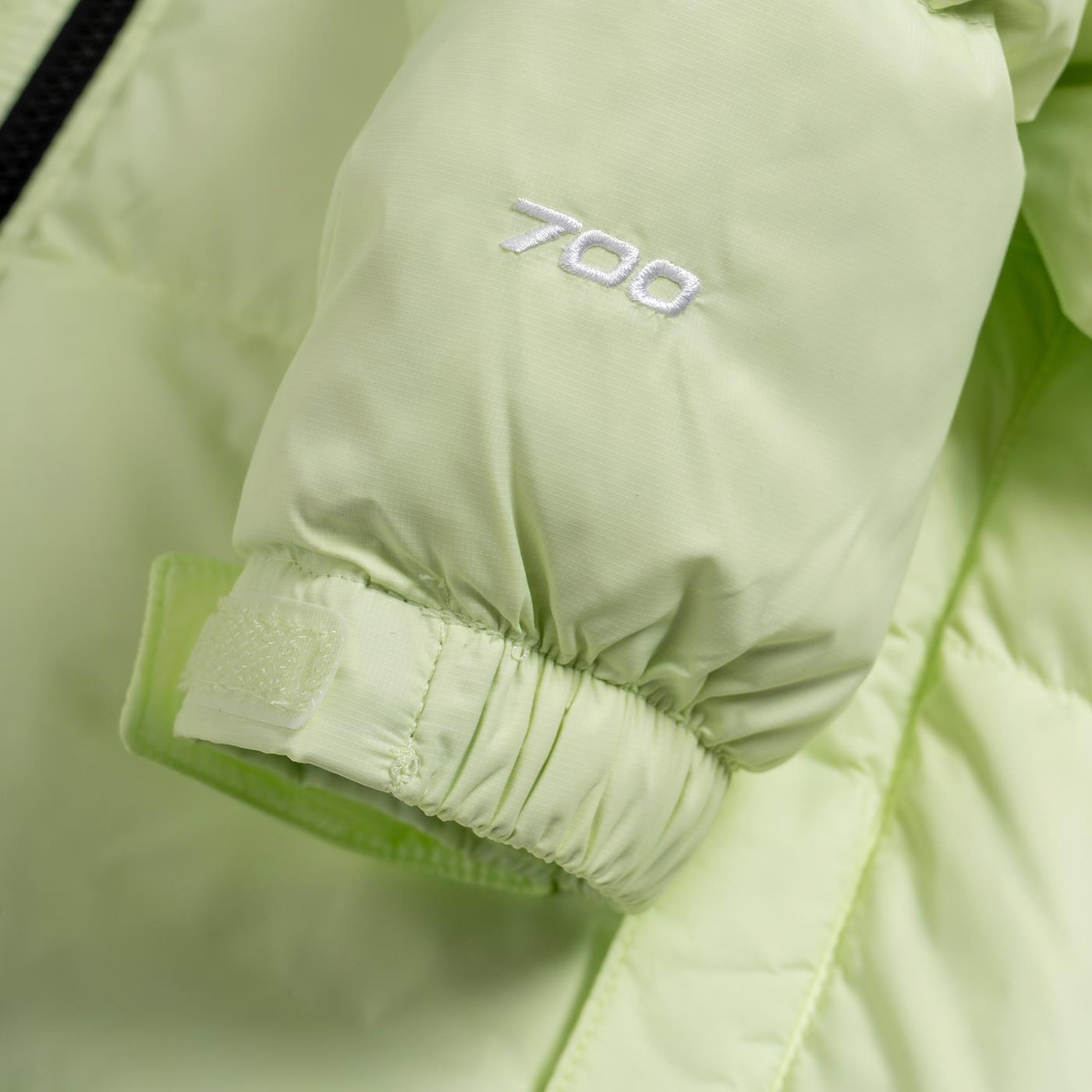 The North Face W Nuptse Short Jacket Lime Cream - NF0A5GGEN131