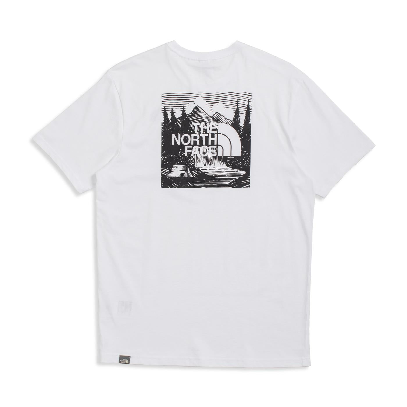 The North Face Simple S/S Redbox Celebration Tee TNF White - NF0A7X1KFN41