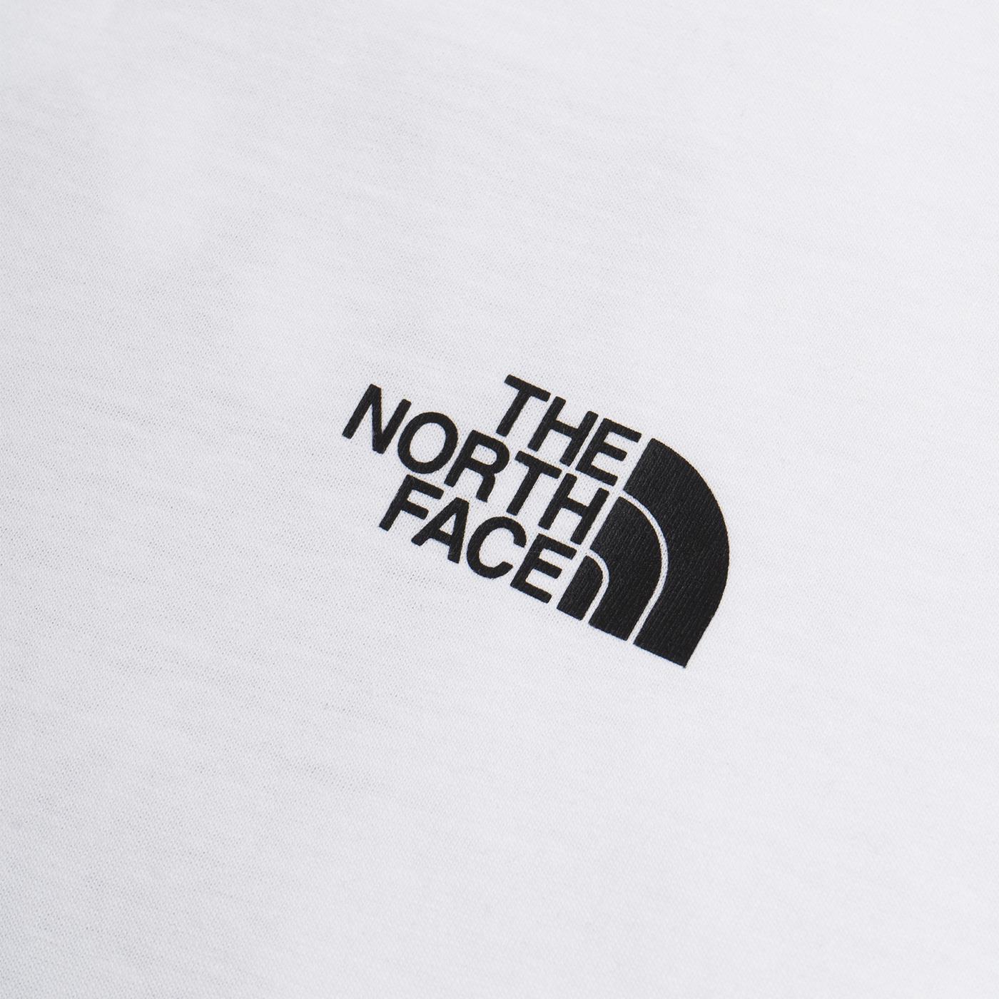 The North Face Simple S/S Redbox Celebration Tee TNF White - NF0A7X1KFN41