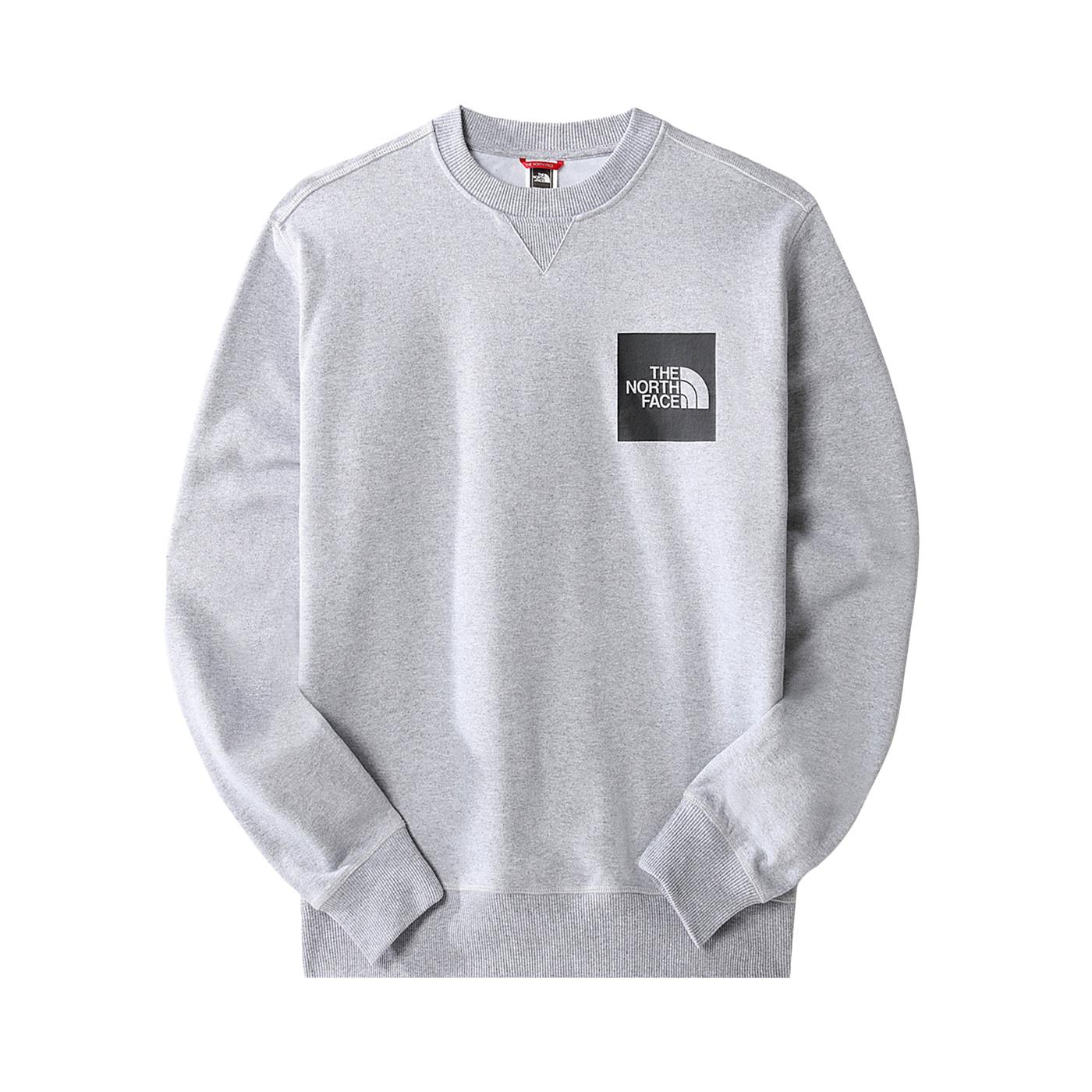 The North Face Fine Crew TNF Light Grey Heather - NF0A7X1LDYX1