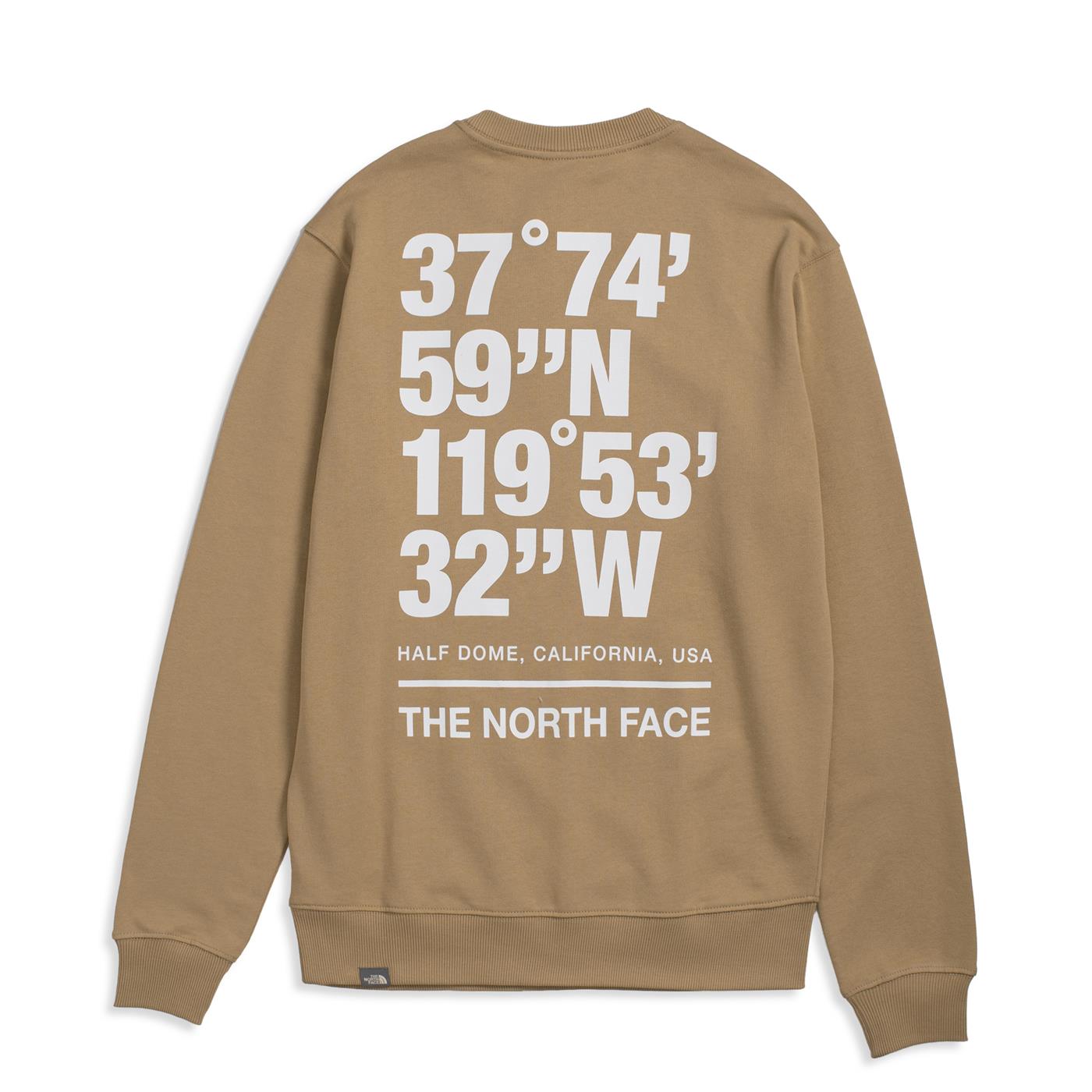 The North Face Coordinates Crew Khaki Stone - NF0A826VLK51