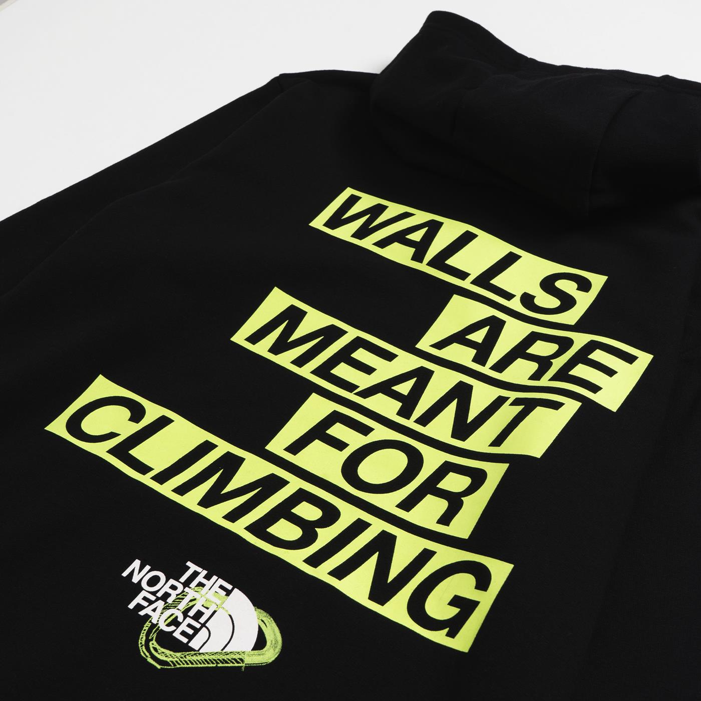 The North Face Outdoor Graphic Hoodie Light TNF Black - NF0A827IJK31