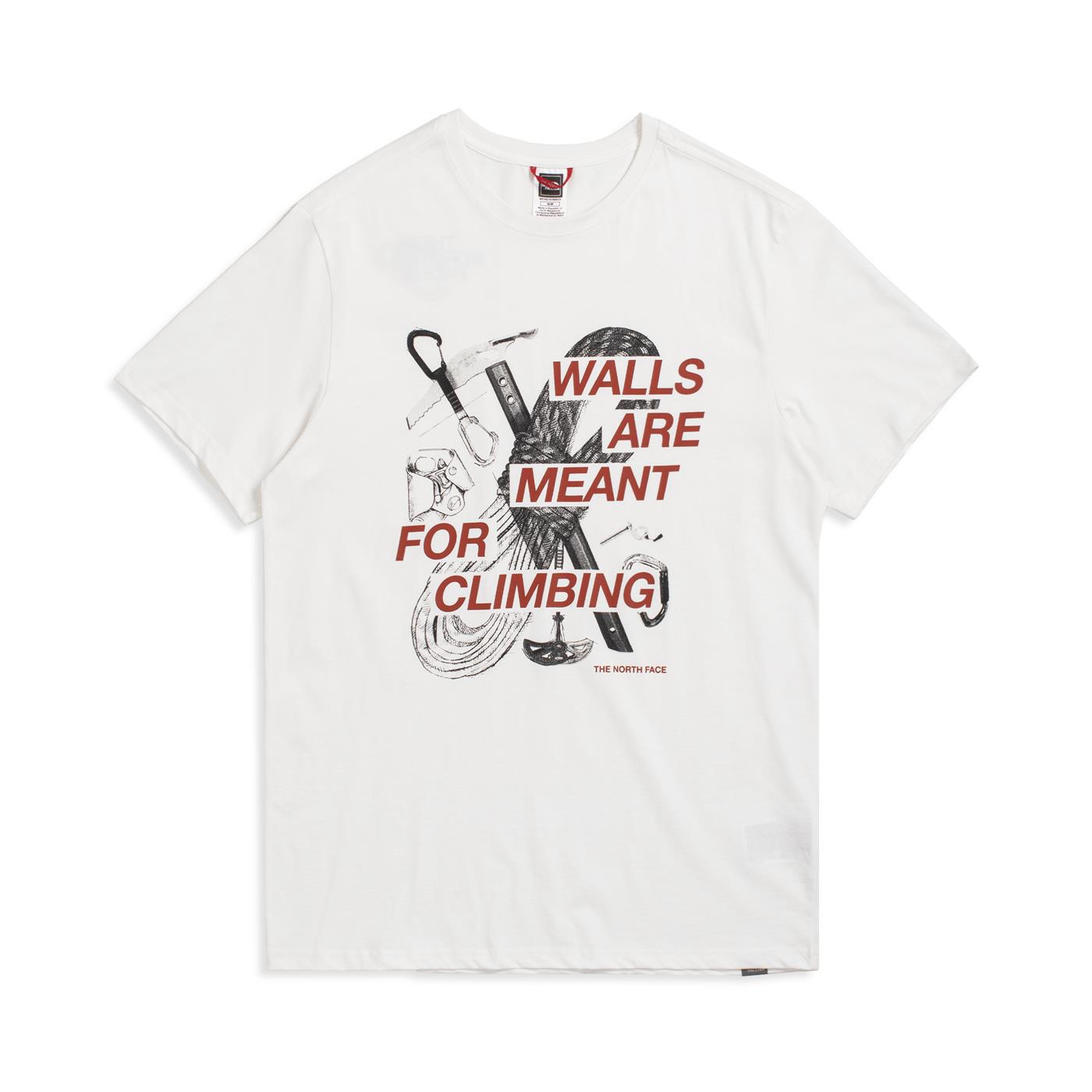 The North Face Outdoor S/S Graphic Tee Gardenia White - NF0A827JN3N1