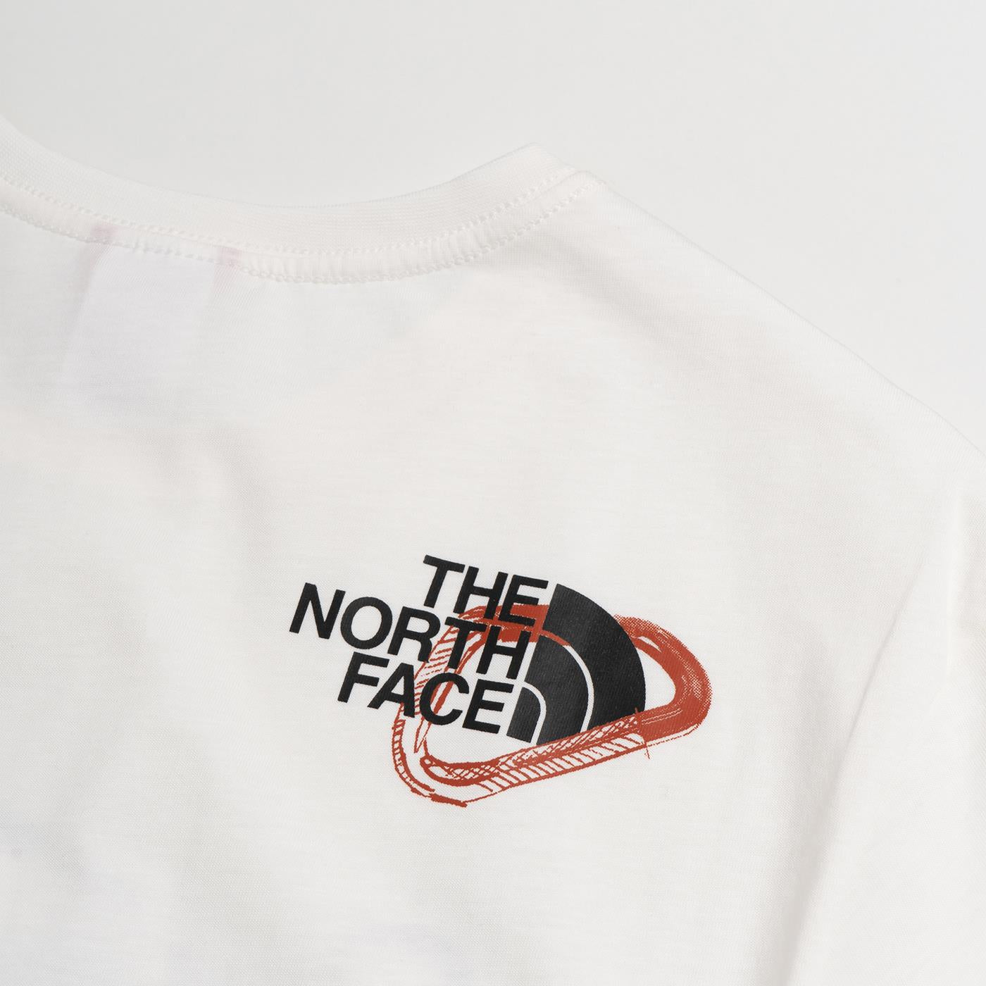 The North Face Outdoor S/S Graphic Tee Gardenia White - NF0A827JN3N1