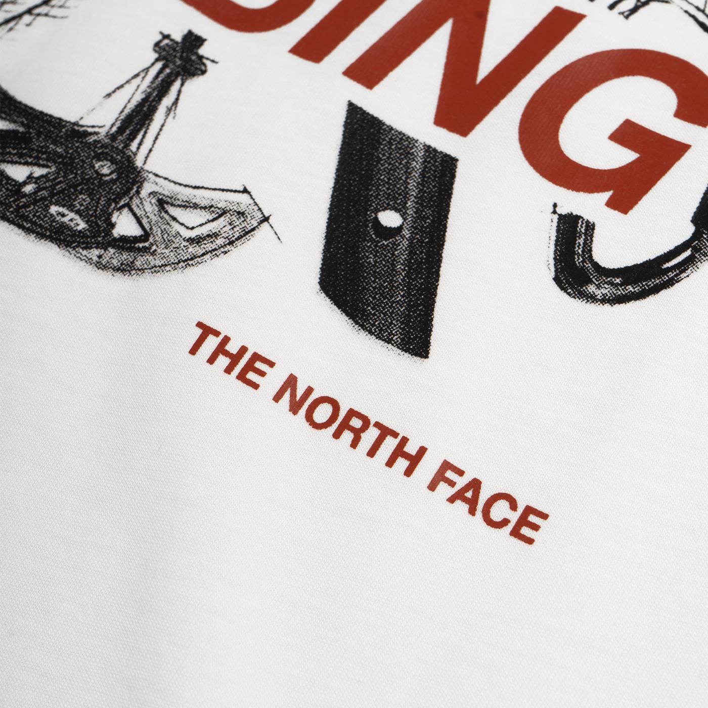 The North Face Outdoor S/S Graphic Tee Gardenia White - NF0A827JN3N1