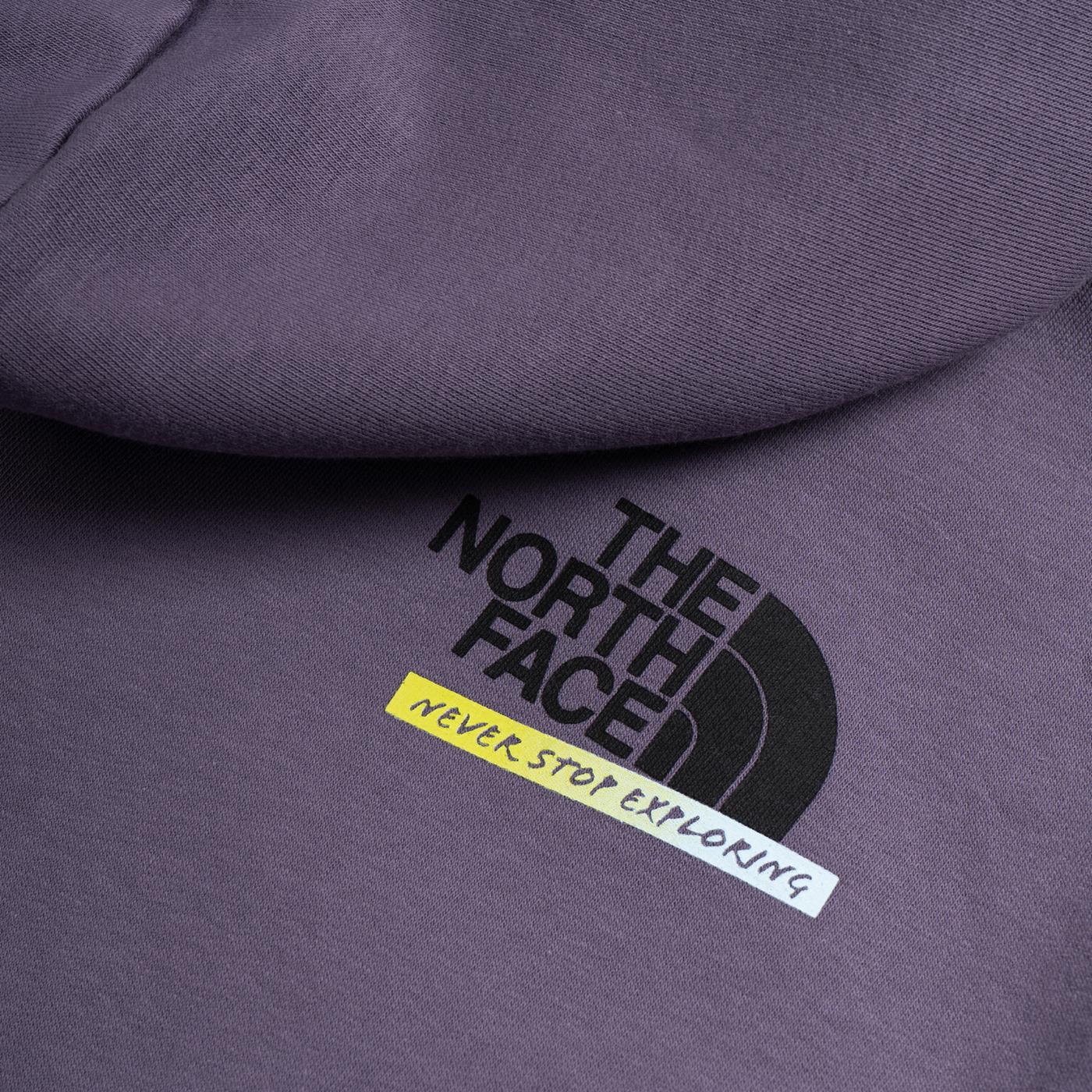 The North Face ES Graphic Hoodie Lunar Slate - NF0A83FKN141