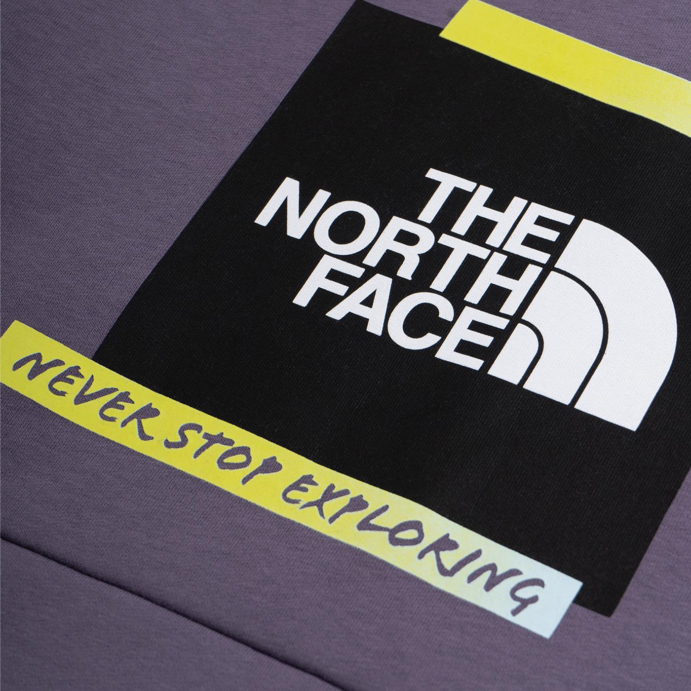 The North Face ES Graphic Hoodie Lunar Slate - NF0A83FKN141