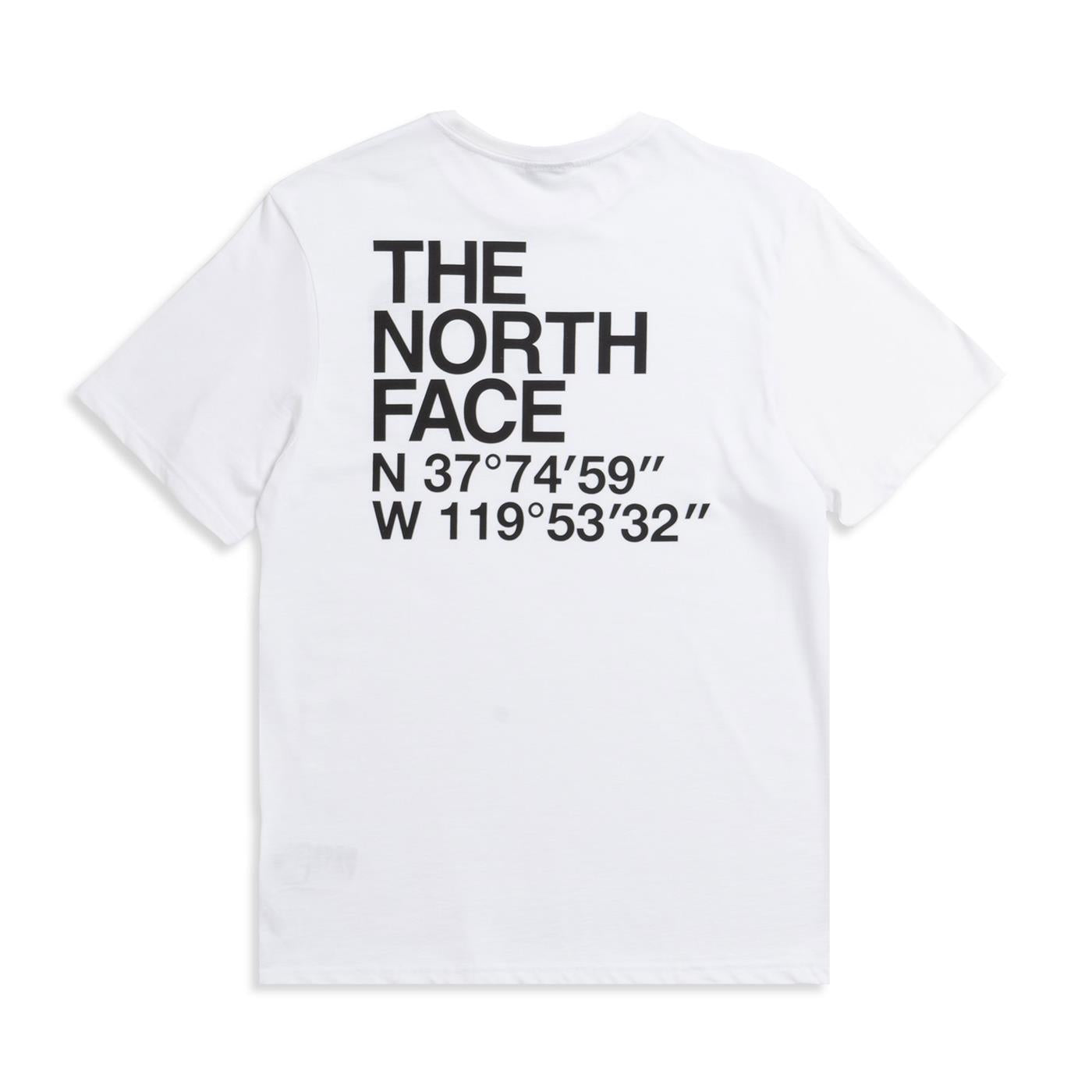 The North Face Coordinates Tee S/S TNF White/TNF Black - NF0A8542FN41