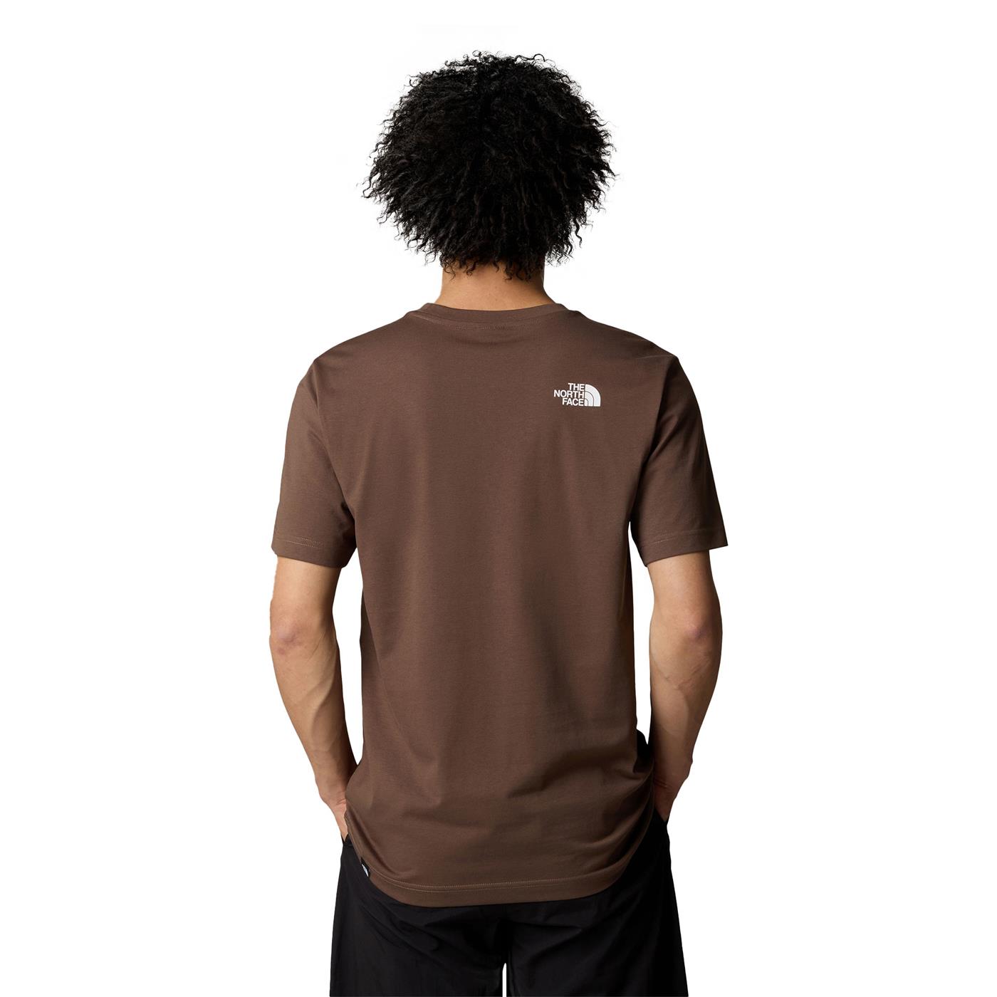 The North Face S/S Simple Dome Tee Smokey Brown  - NF0A87NG1OI1