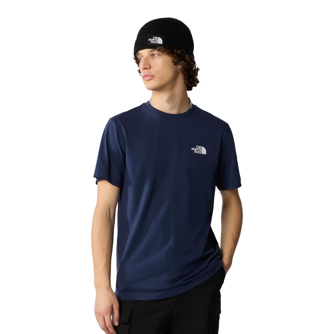The North Face S/S Simple Dome Tee Summit Navy - NF0A87NG8K21