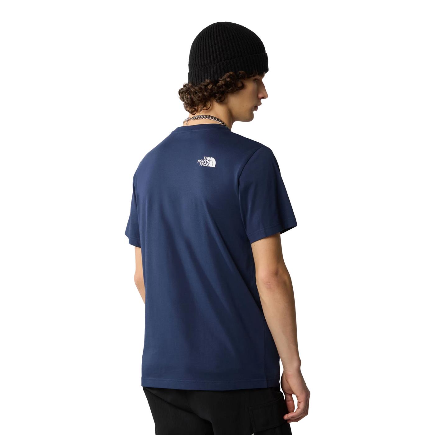 The North Face S/S Simple Dome Tee Summit Navy - NF0A87NG8K21