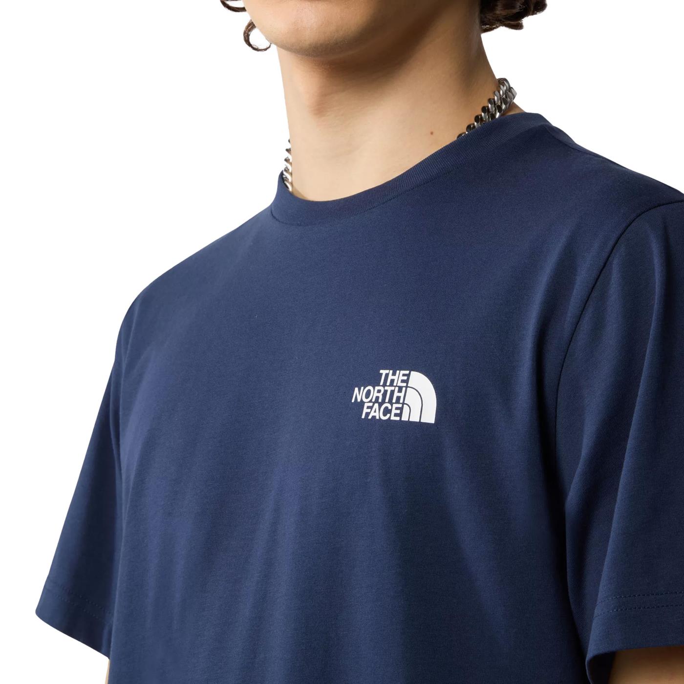 The North Face S/S Simple Dome Tee Summit Navy - NF0A87NG8K21