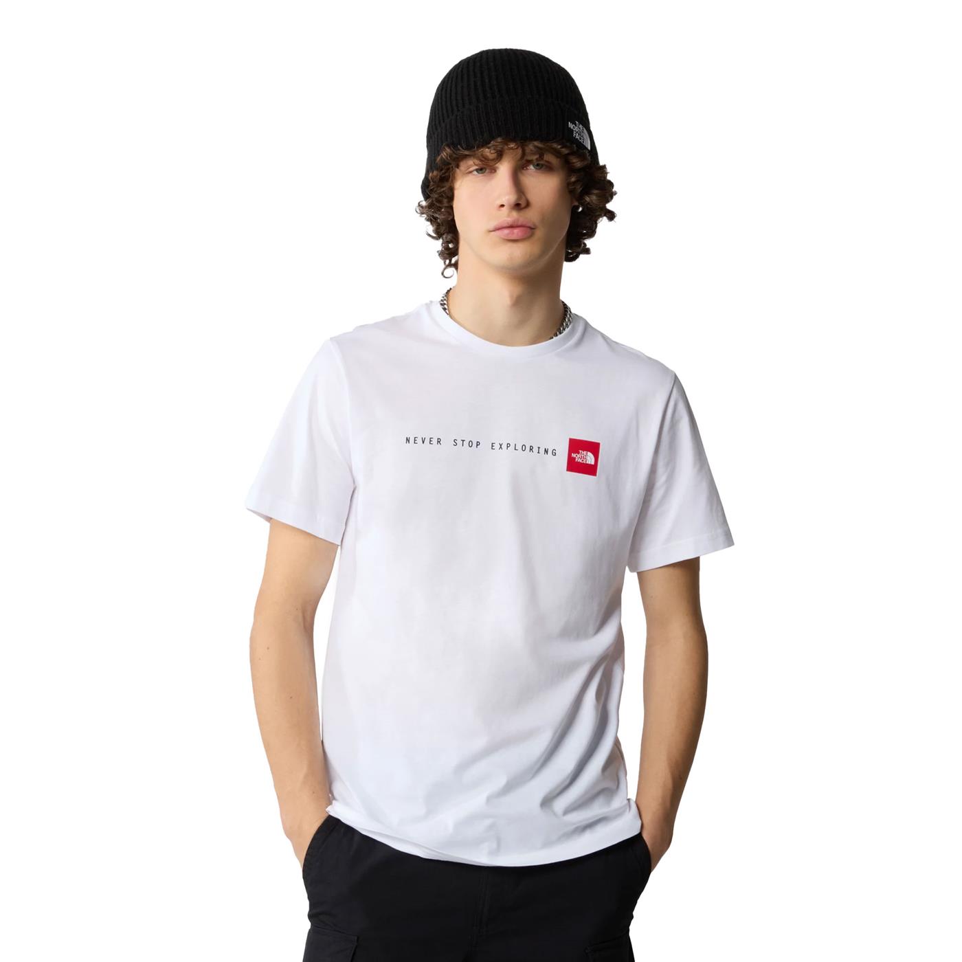 The North Face S/S Never Stop Exploring Tee TNF White - NF0A87NSFN41