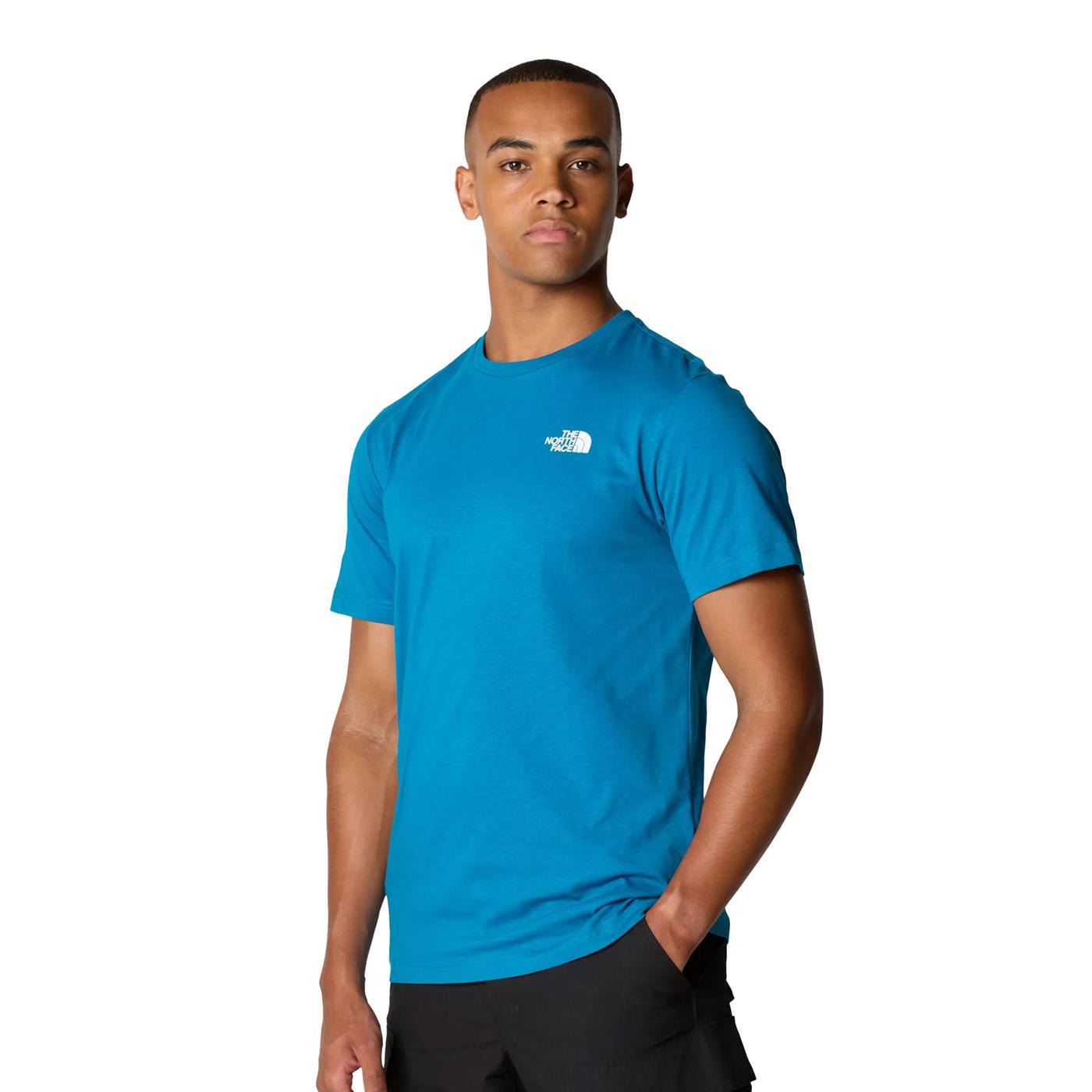 The North Face S/S Redbox Celebration Tee Adriatic Blue - NF0A87NVRBI1