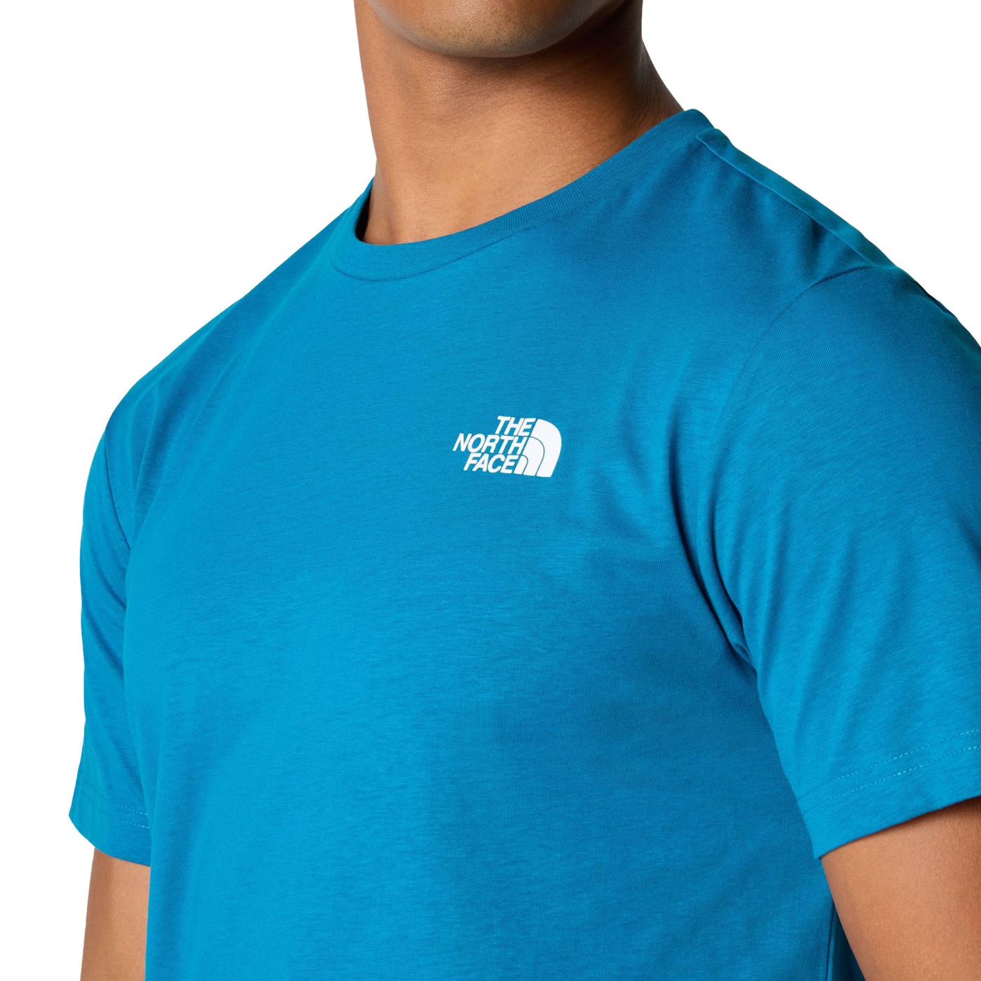 The North Face S/S Redbox Celebration Tee Adriatic Blue - NF0A87NVRBI1