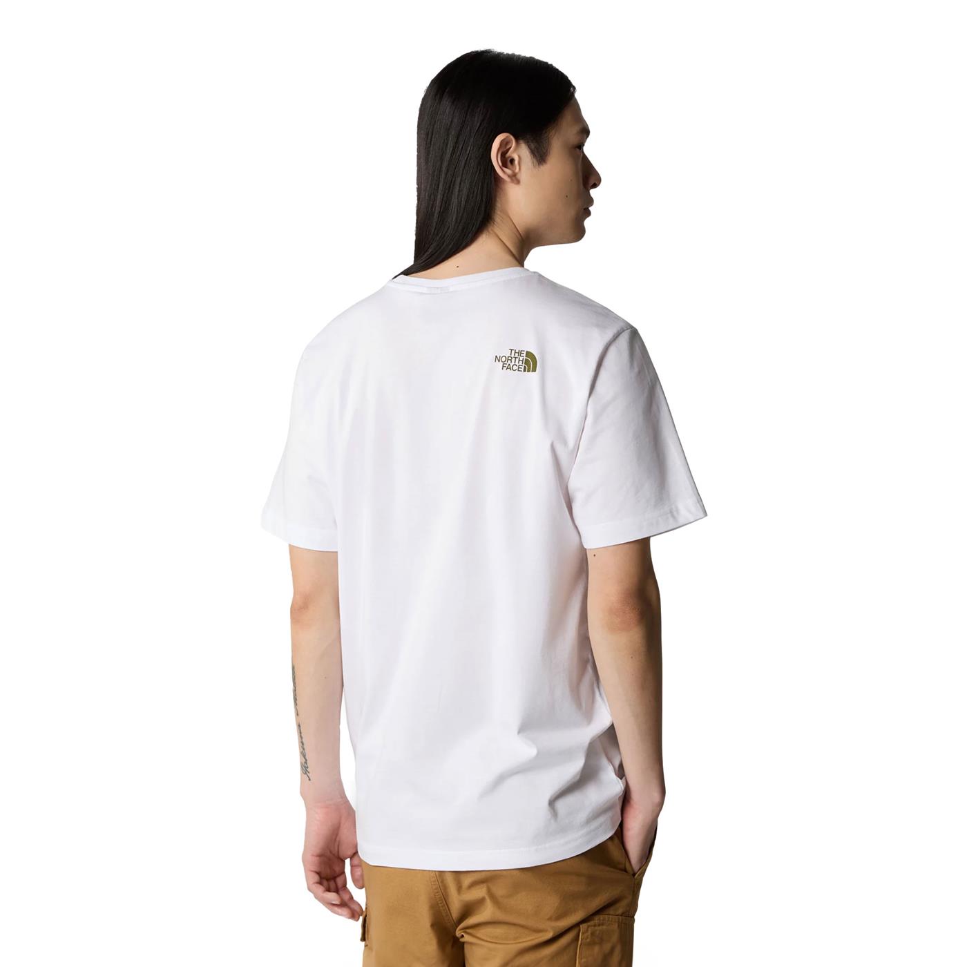 The North Face S/S Rust 2 Tee TNF White - NF0A87NWFN41