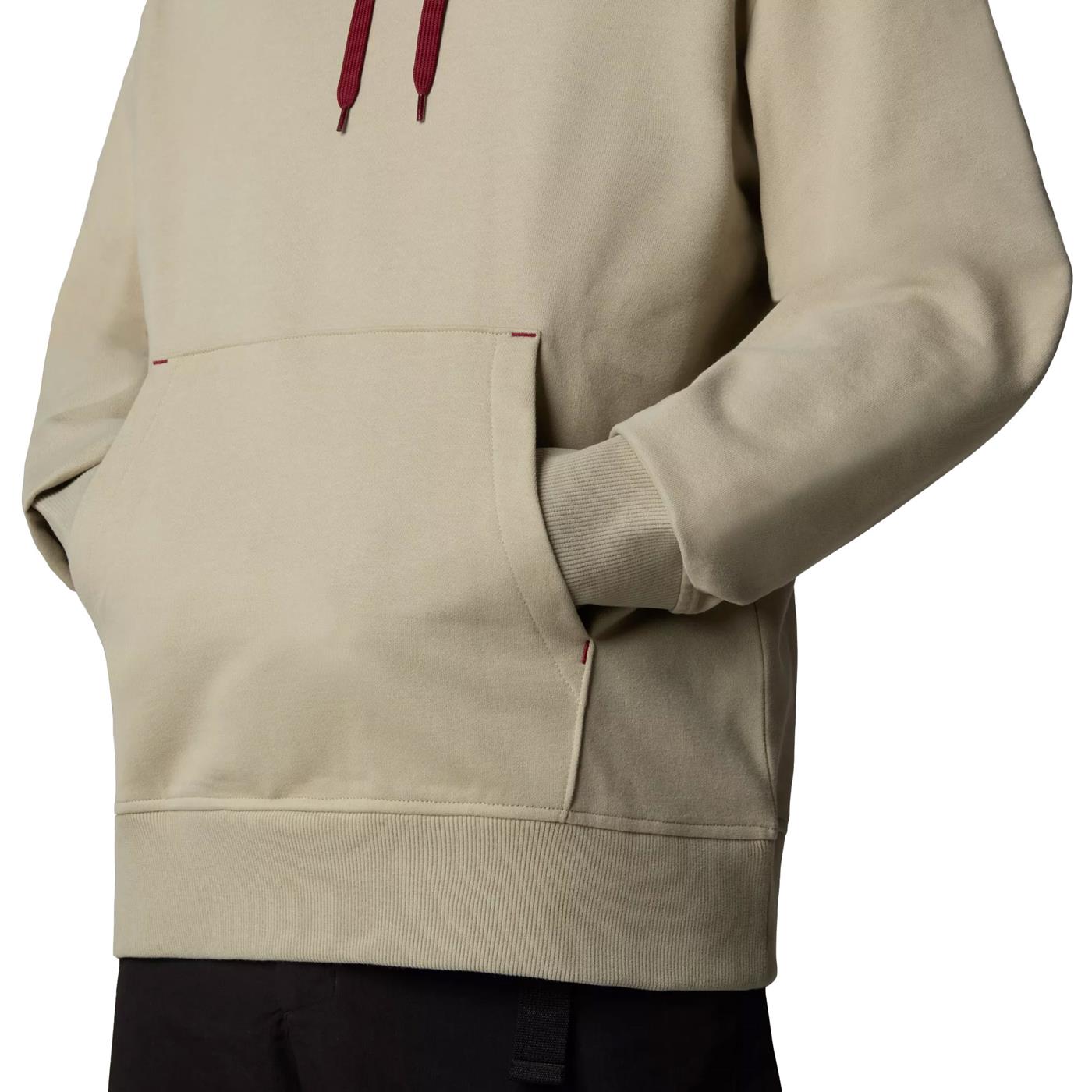 The North Face Coordinates Hoodie Clay Grey - NF0A89D91I41