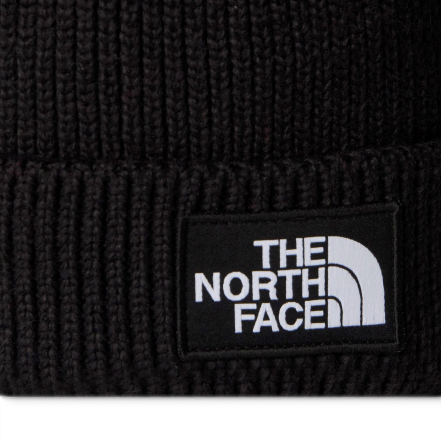 The North Face Logo Box Cuffed Beanie TNF Black - NF0A8CHEJK31