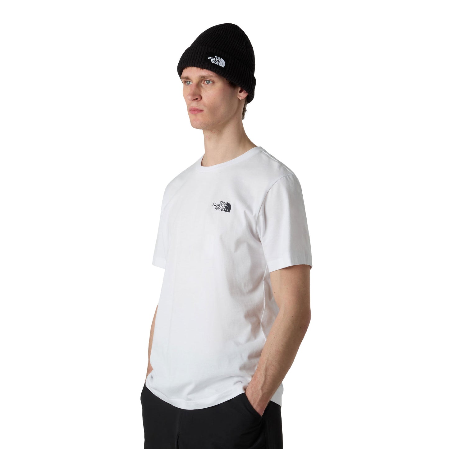 The North Face Vertical Logo SS Tee TNF White - NF0A8EE7FN41