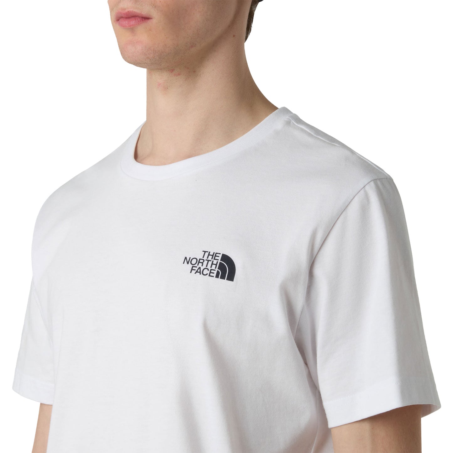 The North Face Vertical Logo SS Tee TNF White - NF0A8EE7FN41