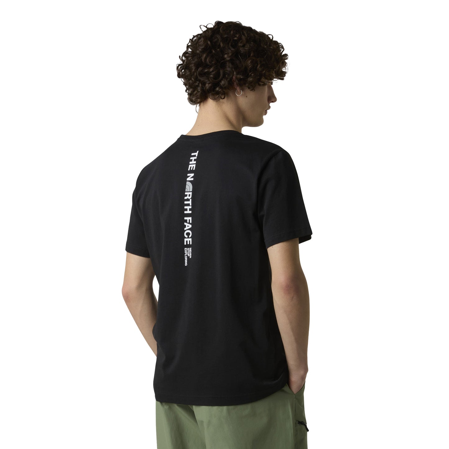 The North Face Vertical Logo SS Tee TNF Black - NF0A8EE7JK31