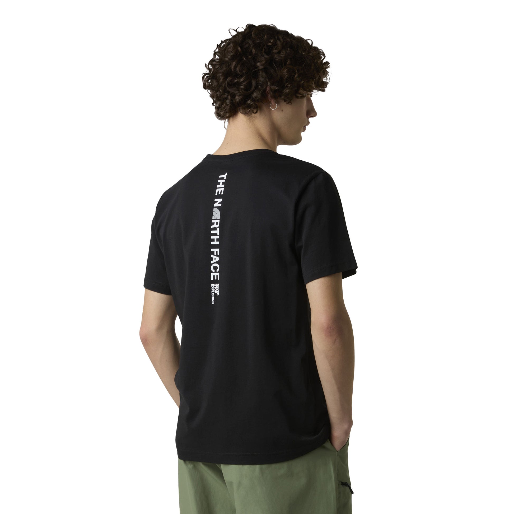 The North Face Vertical Logo SS Tee TNF Black  - NF0A8EE7JK31
