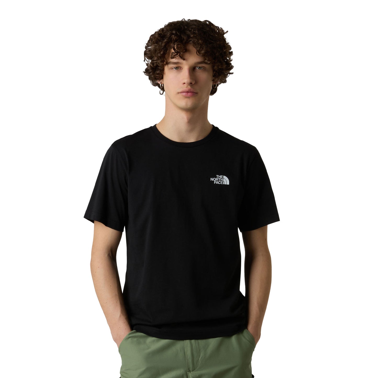 The North Face Vertical Logo SS Tee TNF Black - NF0A8EE7JK31