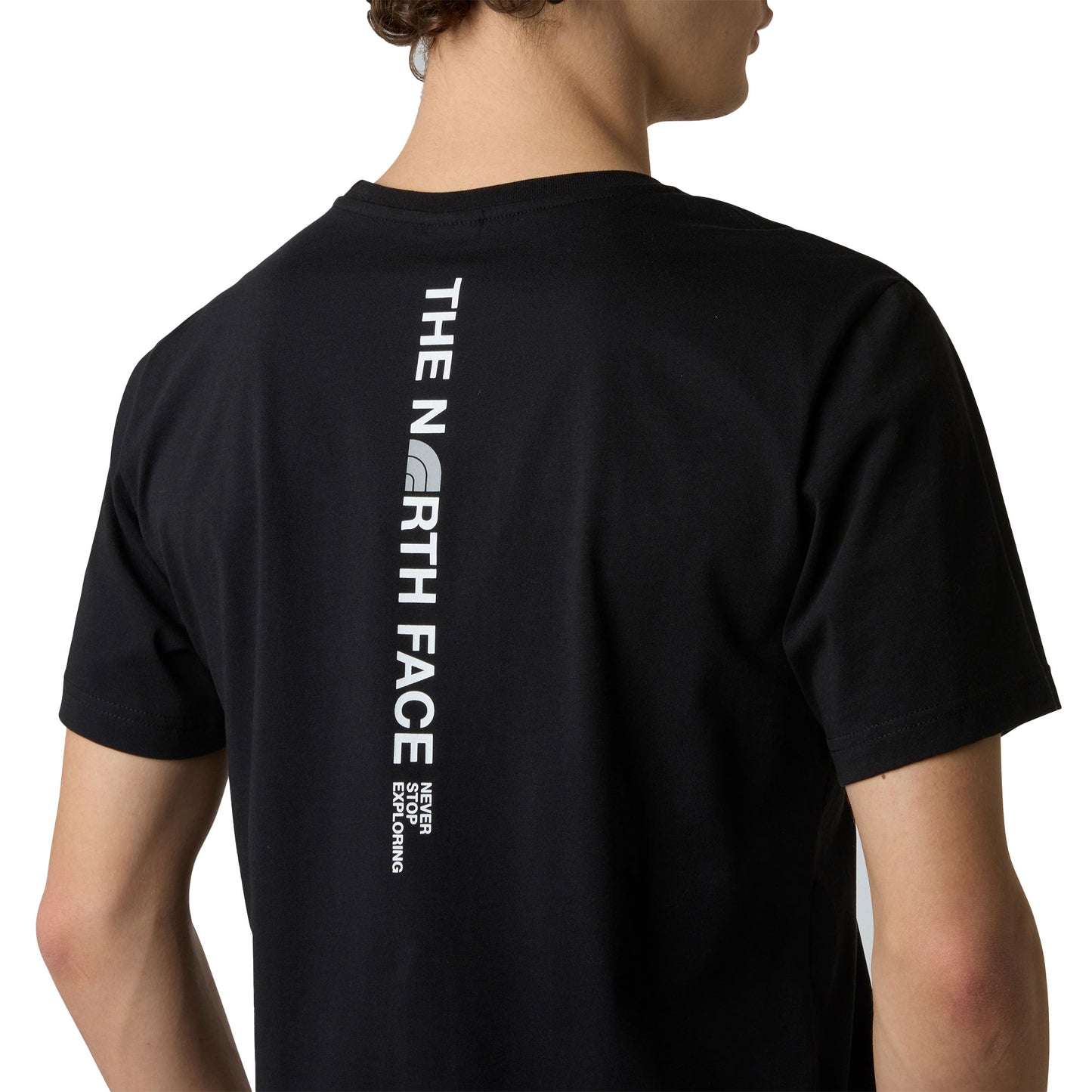 The North Face Vertical Logo SS Tee TNF Black - NF0A8EE7JK31