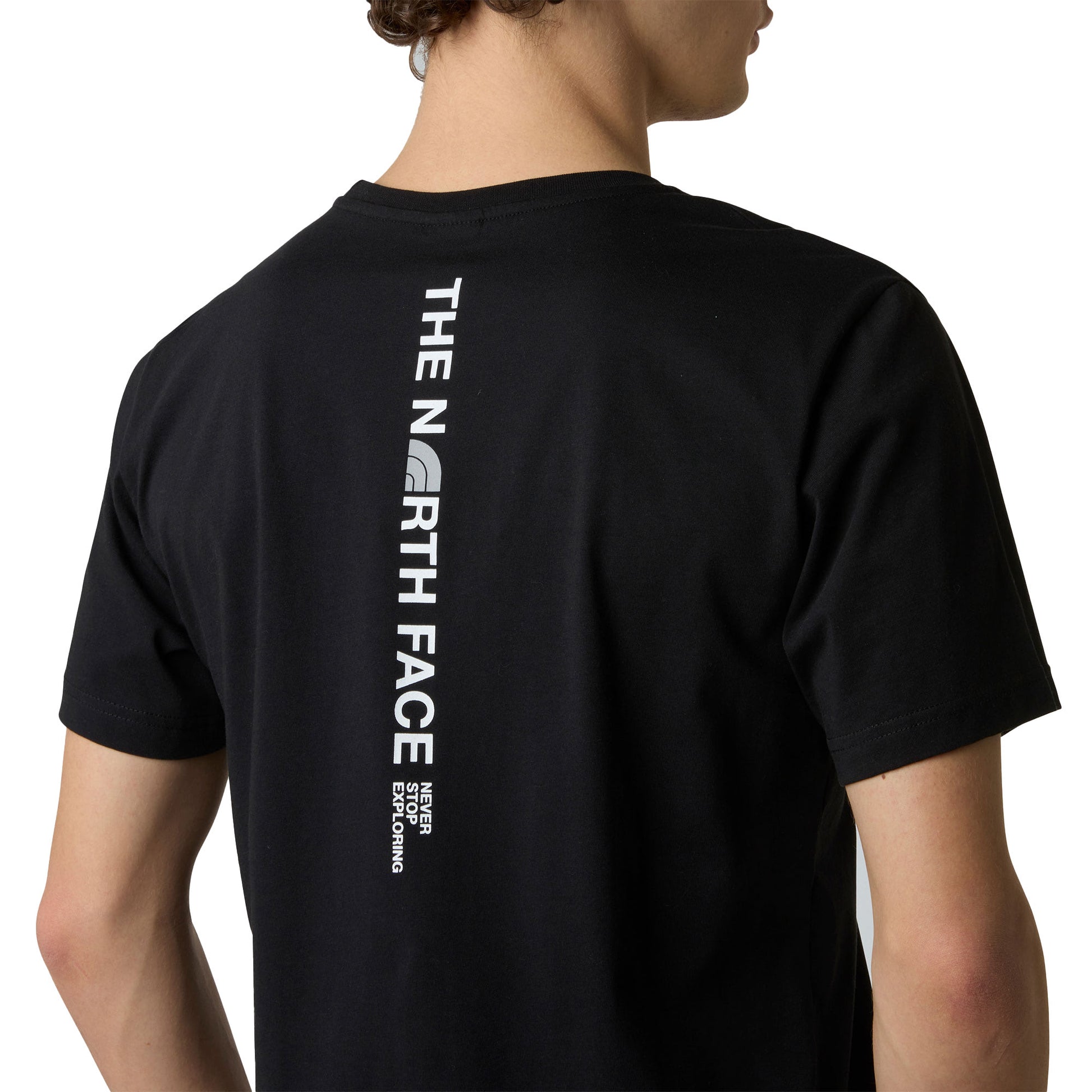 The North Face Vertical Logo SS Tee TNF Black  - NF0A8EE7JK31