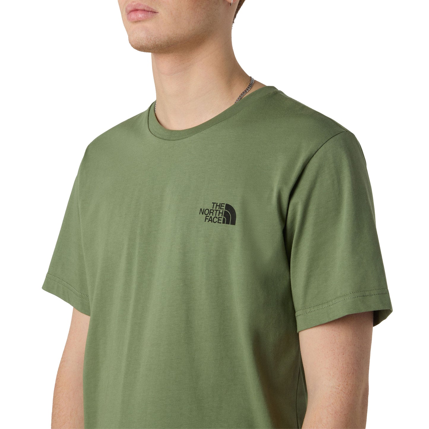 The North Face Half Dome Photo SS Tee Bark Mist - NF0A8EE9BO91
