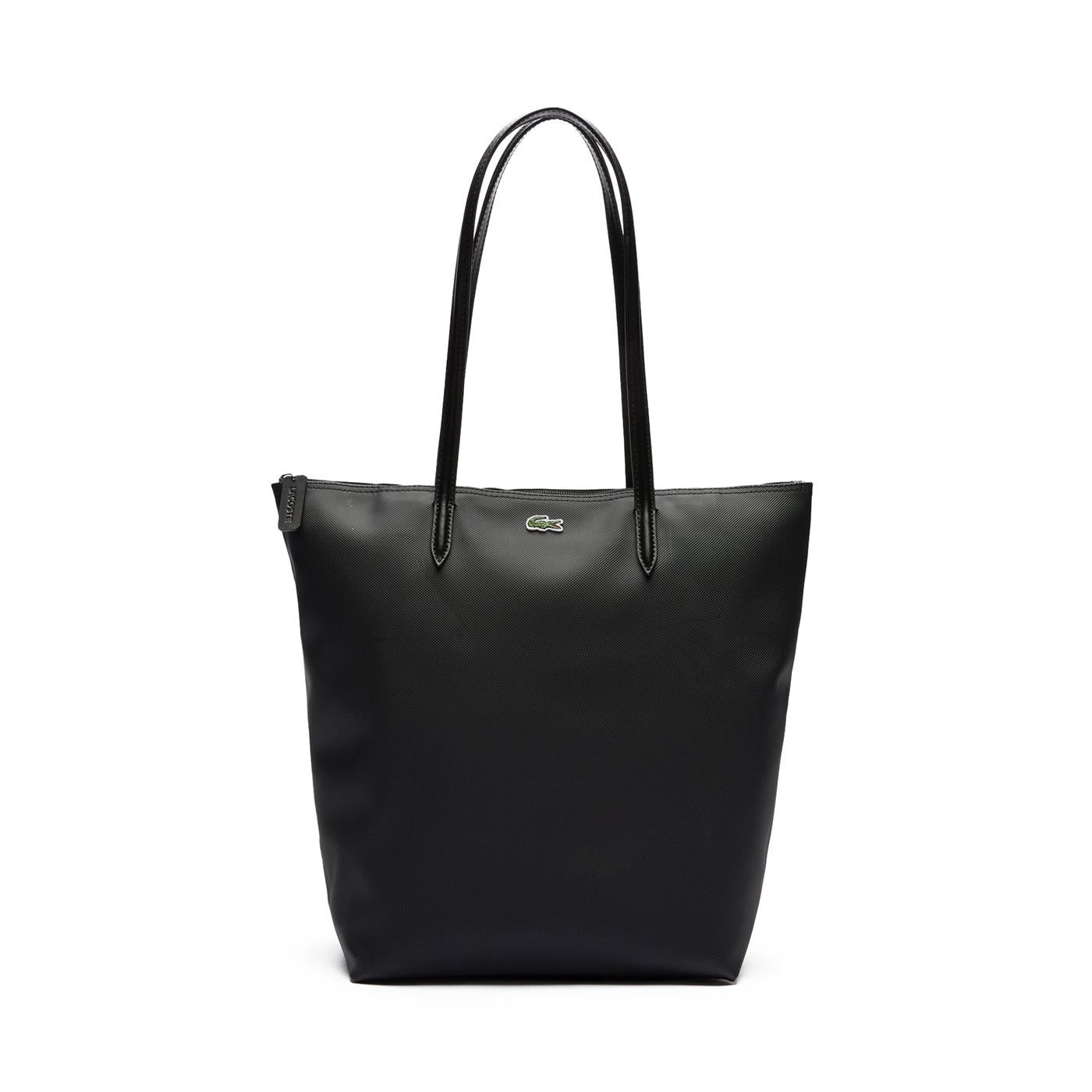 Lacoste L.12.12 Concept Vertical Zip Tote Bag Black - NF1890PO-000