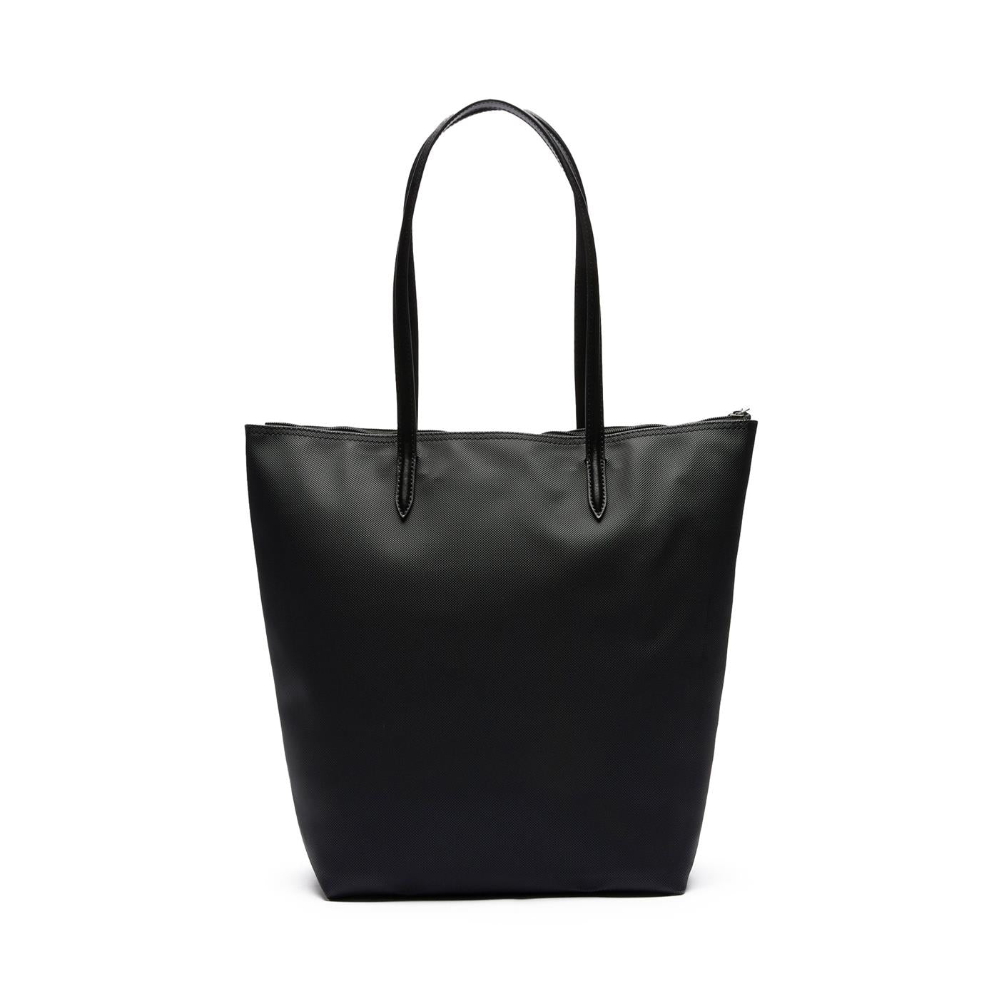 Lacoste L.12.12 Concept Vertical Zip Tote Bag Black - NF1890PO-000