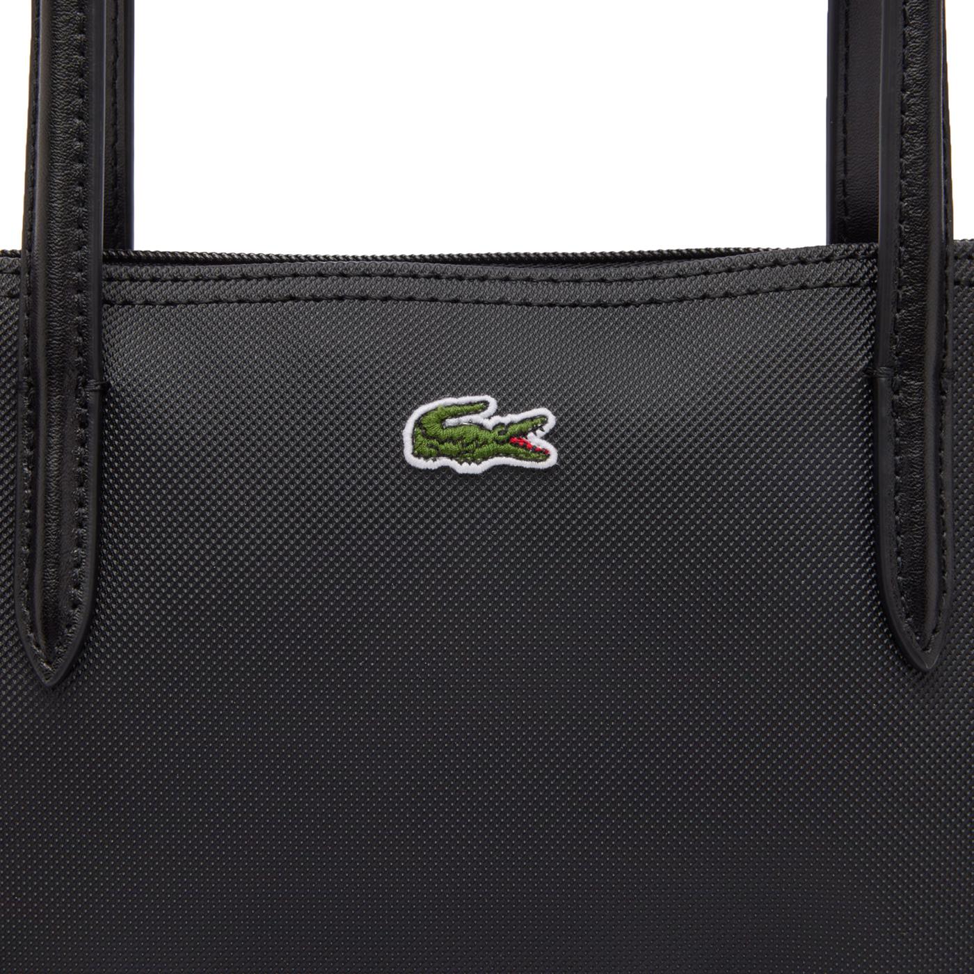 Lacoste L.12.12 Concept Vertical Zip Tote Bag Black - NF1890PO-000