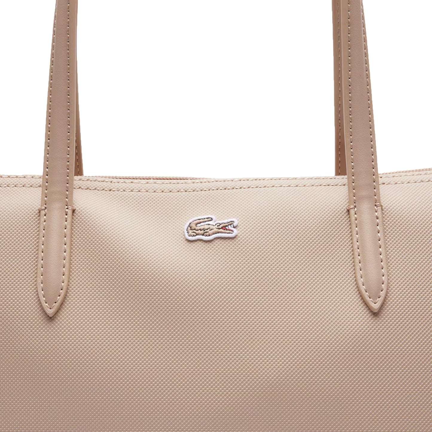 Lacoste Small L.12.12 Concept Tote Simply Taupe - NF2037PK-Q47