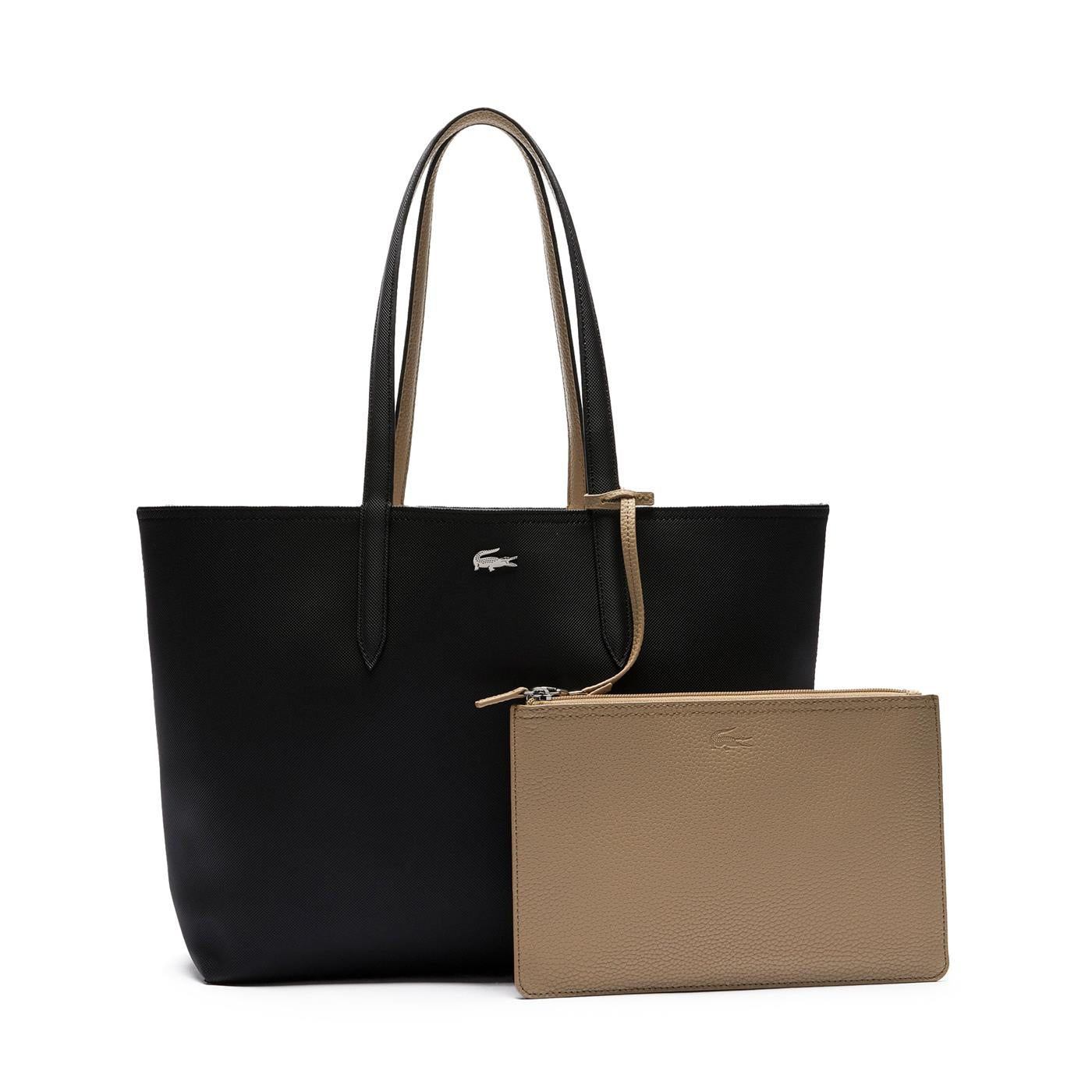 Lacoste Shopping Bag Black/Warm Sand - NF2142AA-A91