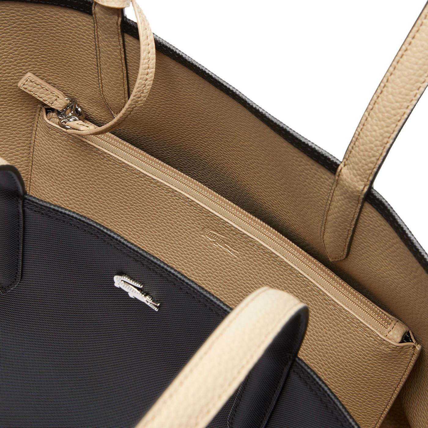 Lacoste Shopping Bag Black/Warm Sand - NF2142AA-A91
